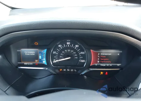 2017 Lincoln Mkz Hybrid Reserve из США, поврежденный, VIN 3LN6L5MU3HR650511